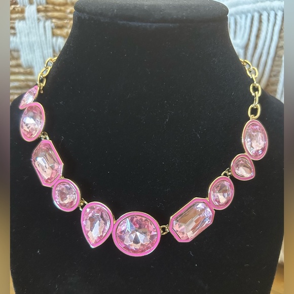 Urban Outfitters Pink Gemstone Necklace - Picture 5 of 7